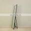 Iron Wood Decorative Framed Square Floor Stand Mirror