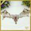 Handmade crystal ab neckline rhinestone applique wholesale FHA-068