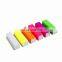 Professional Colorful fluorescence Neon disposable mini nail Polish shiner buffer buffing block