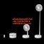 rechargeable small table dc standing portable desktop foldable fan floor fan