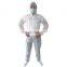 Cheaper PP Non woven disposable overalls safety coverall suits with hood