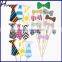 Fanny Photo Booth Props 76PCS DIY Kit for Wedding Birthdays Graduate Party Travel PFB0020