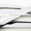 Chrome door visor side window deflector shade sun rain shield silver strips guard for Chevrolet Captiva