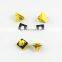 100 Pcs Auto Fastener Door Guard Plate Wheel Eyebrow Clip Plastic Rivet Fastener Fender Bumper Push Pin Clips For Hyundai