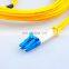 3 meters LC UPC Duplex Single mode G652D Fiber Optic Patch cord cable de conexion de fibra Fiber Jumper patch cord lc