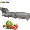 Industrial cucumber Kohlrabi salad leaf vegetable washing equipment cutting grading process machine