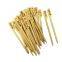 Customize Logo 9/12/15cm Bamboo Paddle Barbeque Grill Burger Skewer Pick