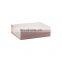 Custom low MOQ 25pcs cardboard small pink magnetic lid gift box packaging for keepsakes