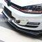Factory Direct Auto Parts Front Lips, ABS Material Carbon Fiber Color Universal Front Bumper Lips Splitter Type A  For All Car