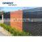 Nice Quality Free Maintenance  Horizontal Metal Wall Aluminium Horizontal Slat Fencing