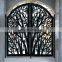 Wrought iron garden gates, front gate design,  main iron gate design
