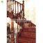 soundproof solid wood stair step railing design philippines