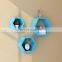 High Quality 3 Piece MDF Wood Hexagon Decorative Wall Mount Floating Shelf