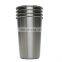 High Quality 304 Stainless Steel Pint Cups Set