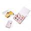 16 color white eyeshadow empty palette 26mm magnet packaging cardboard eyeshadow box