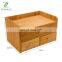 Wholesale Bamboo Desk Organizer Drawer Storage Box