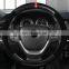 Autoaby Car Steering Wheel Cover D Shape For VW GOLF 7 POLO JATTA Passat Tiguan For Nissan Qashqai J11 X-trail T32 2015- 2018