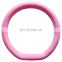 Hot sale D-type Car Steering Wheel Cover Plush Cover Universal Fits Most Cars 38CM Steering Wheel Cover Car Interior Accessories