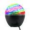 Crystal Magic Ball Light Remote Control USB 5V 9W 16-Color colored Recharge LED Stage Lights