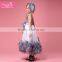 Ball Gown Feathers Tulle Girls Kids Pageant Dress Christmas tulle feather girl dress