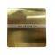 Customizable size No.4 Hair Line HL 8k mirror 304 430 201 colorful decorate Stainless steel sheets price