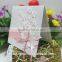 2015 Hot Sale Royal Pocketfold White Lace for Wedding Invitations