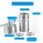 China Stainless Steel 100ml Hydrothermal Synthesis Autoclave Reactor with PPL liner for sale