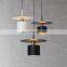 Nordic Bedroom Bedside Chandelier Bar Table Dining Room Light Luxury Glass Pendant Lamp