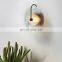 Modern Led Wall Lamp Creative Glass Wall Lighting Fixture Living Bathroom Bedside Bedroom Decoration Sconce Lights