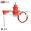 OEM Design Steel Material Universal Butterfly Valve Lockout With Nylon Cable