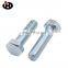 High Quality JINGHONG DIN933 Zinc Plated Hex Bolt Size