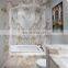 cheap price calcutta marble tile, white marble
