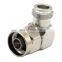 Right Angle 90 Degree Nickel Plated n Type Male to Female Conector Adapter rf Coaxial Connector