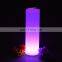 decorative column light / Electric Power Source Portable Led luminous  floor lamps with battery For Home
