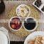 Water Hyacinth Placemat Wall Basket Decor Basket Wholesale Straw Table Mat Natural Made in Vietnam Table Decoration Mats & Pads