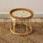 Side Table Small Rattan coffee table with Mother Of Pearl furniture indoor High Quality Vietnam Manufacturer Cheap Wholesale