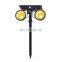SOLAR LIGHT Solar Spotlights,  2-in-1 LED Landscape Solar Lights, 180 degree Adjustable Waterproof Outdoor Security
