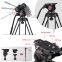 Miliboo MTT611A Professional Aluminum Video Camera Tripod with Fluid Head