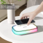 Cellphone Wireless Charger 5W-15W Quick Charge Touch Control RGB Night Light Charging station