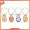 ex-factory price 2015 fashion metal 3d diamond bear style keychain