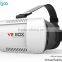 Smart virtual vr box 1080p 3d video glasses with remote