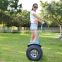 Dual wheel self balancing electric skate scooter with outboard motor