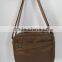 brown coffee small casual waterproof men daily shoulder bag handbag messenger bag