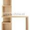 OT-4001 Simple Design Solid Wood Bookshelf with Desk