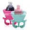 Wearble Silicone Finger Ring Nail Polish Holder