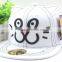 Cute Animal Cat Head Embroideried Unisex Kids Cap Flat Brim