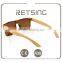 Bamboo eyeglasses polarized UV400 revo lenses wood eyeglasses