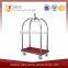 High Quality Stainless Steel Luggage Trolley for Hotel