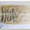 Wholesale High Quality Silky Straight Blond Hair Clip in Human Hair Extensions Supplier's Choice