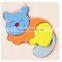 Hot Sale Lovely Wooden Animal Toy 3d Puzzle